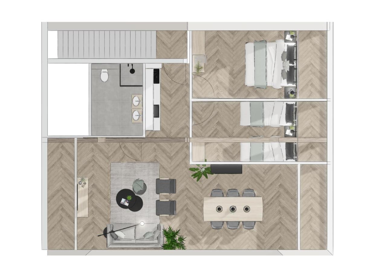 Hofstede Moesbosch I Kloeg Collection Apartment Коудекерке Екстериор снимка